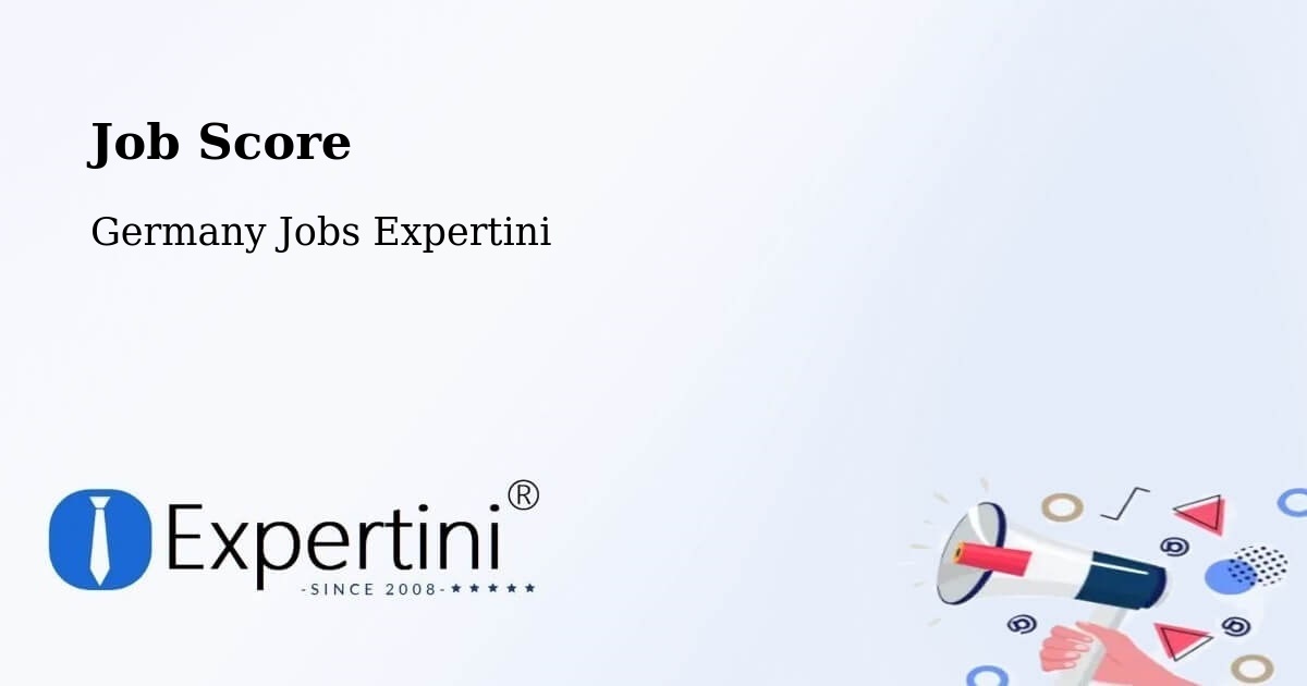 Job Score & Job Description Score Tool – Schellhorn - Germany Jobs Expertini