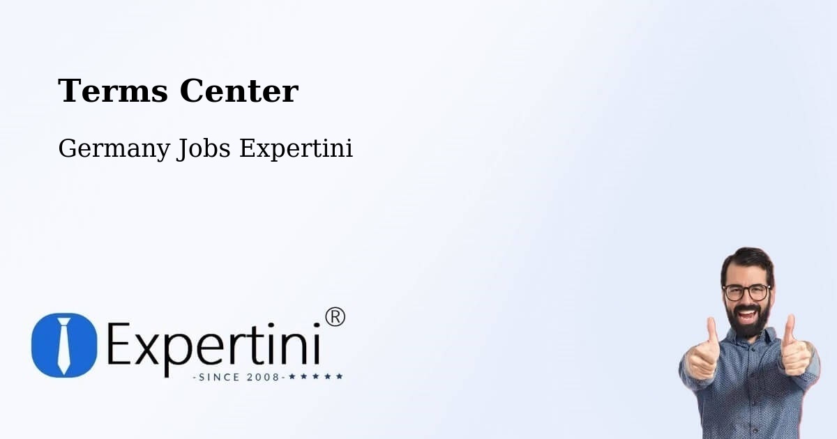 Terms of Service – Schellhorn - Germany Jobs Expertini